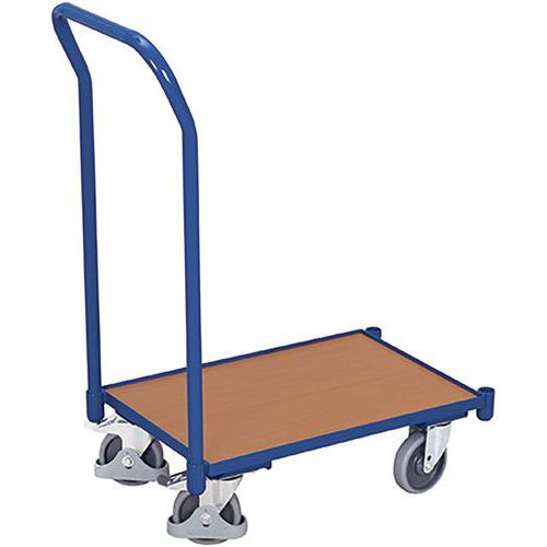 Plošinové vozíky s madlom, do 250 kg, 10mm hrana, 74 x 41,5 x 97 cm Plošinové vozíky s madlom, do 250 kg, 10mm hrana, 74 x 41,5 x 97 cm
