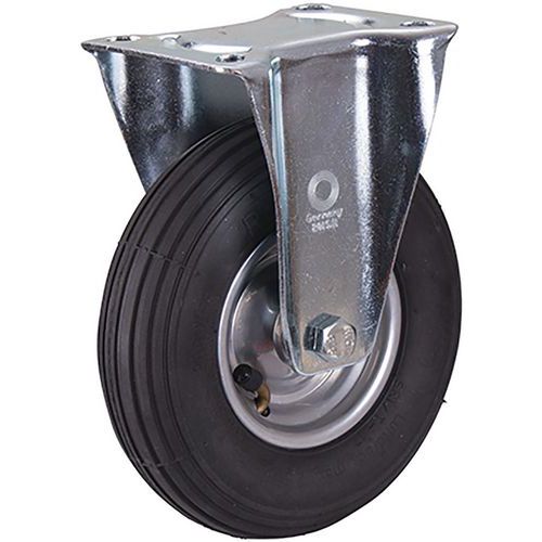 Nafukovacie pojazdové kolesá s prírubou, priemer 150 - 230 mm, valčekové ložisko, pevné