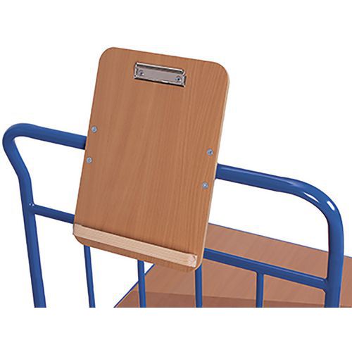 Písacie podložky s klipom k vozíkom, A4