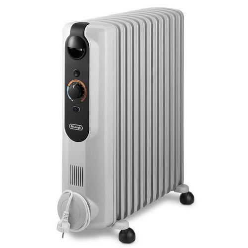 Olejové radiátory DeLonghi, biela
