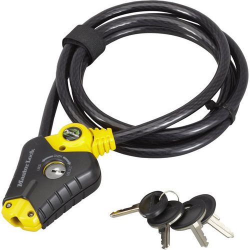 Skracovacie lanové zámky Master Lock Python 10mm
