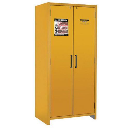 Skriňa na horľaviny Justrite EN, 1 953 x 893 x 615 mm