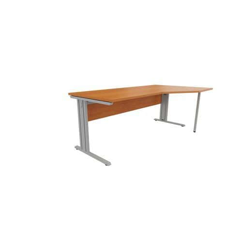 Ergo kancelársky stôl Classic line, 200 x 110 x 75 cm, pravé vyhotovenie