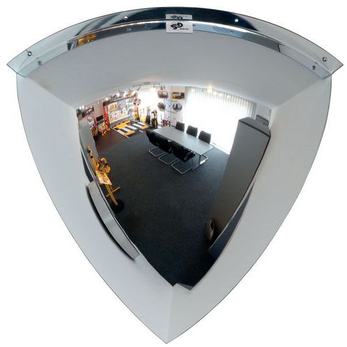 Parabolické zrkadlá Dancop 90°, rohový výsek