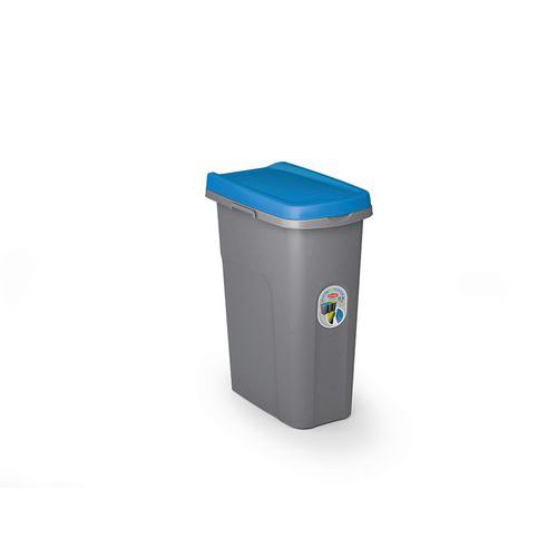 Plastové odpadkové koše HOME ECOSYS na triedený odpad, objem 25 l