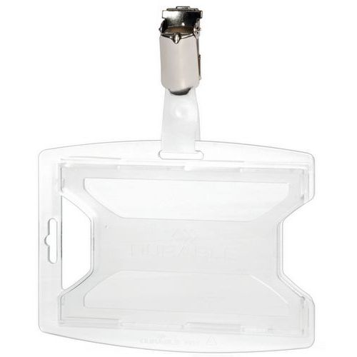 Visačky s klipom Durable