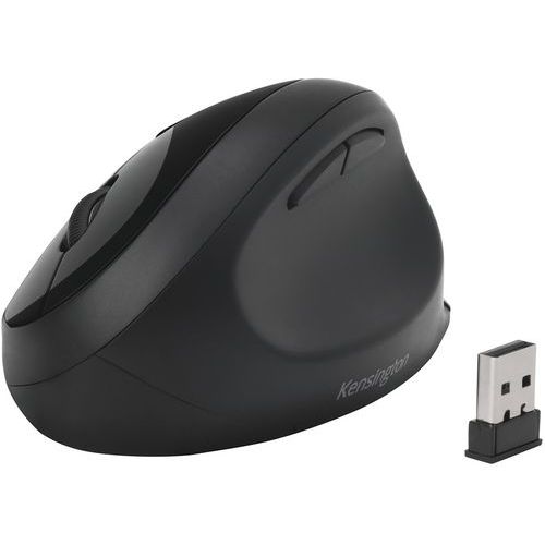 Ergonomická vertikálna myš Kensington ProFit, bezdrôtová, čierna