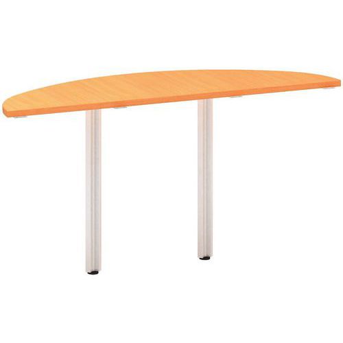 Stolové prístavby Alfa 100, 80 x 35 x 73,5 cm, 1/2 kruh