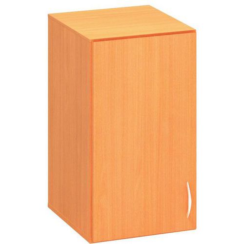Prístavbové nízke úzke skrine Alfa 500, 71,7 x 40 x 47 cm, s dvierkami - ľavé vyhotovenie