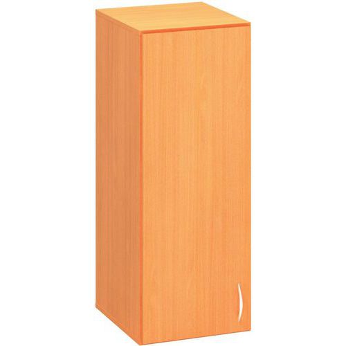 Prístavbové stredné úzke skrine Alfa 500, 104,5 x 40 x 47 cm, s dvierkami - ľavé vyhotovenie