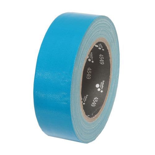 Páska lepiaca, tkaninová, UV odolná, modrá, 25 m