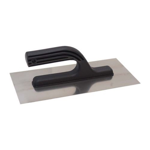 TOPTRADE hladidlá antikorové, s plastovou rukoväťou, 270 x 130 mm, hobby