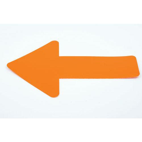 Signalizačné podlahové značenie, šípka 180x180 mm