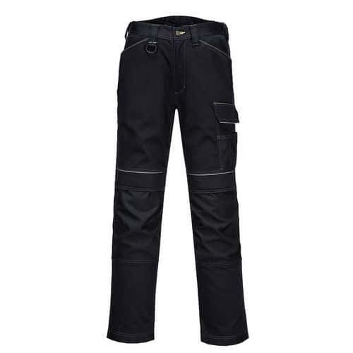 Ľahké strečové nohavice PW3, čierna