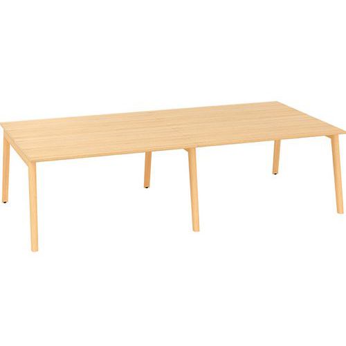 Kancelárske stoly Bench Alfa Root, 280 x 160 x 74,2 cm Kancelárske stoly Bench Alfa Root, 280 x 160 x 74,2 cm