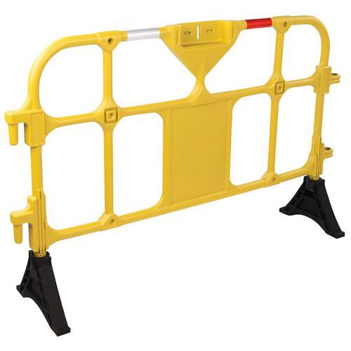 Prestaviteľné plastové zábrany Manutan Expert, 150 cm