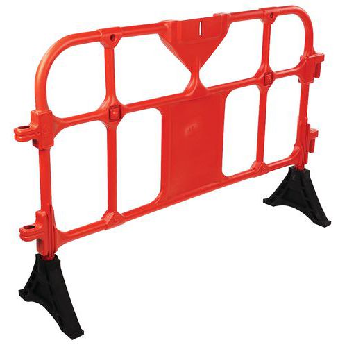 Prestaviteľné plastové zábrany Manutan Expert, 150 cm