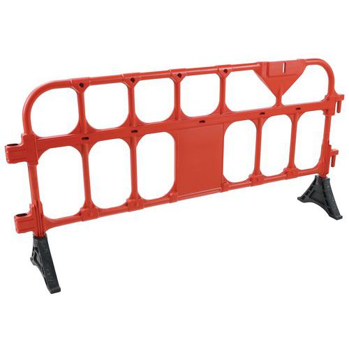 Prestaviteľné plastové zábrany Manutan Expert, 200 cm