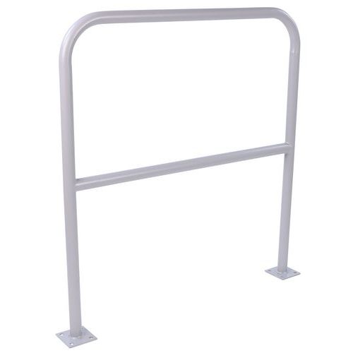 Kovové zábrany Manutan Expert, dĺžka 100 cm, priemer 38 mm