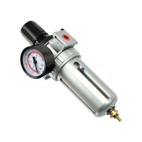 Regulátor tlaku s filtrom a manometrom, max. prac. tlak 10bar