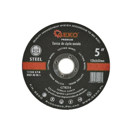 Kotúč rezný na kov, 125x1,6mm Kotúč rezný na kov, 125x1,6mm