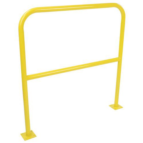 Kovové zábrany Manutan Expert, dĺžka 100 cm, priemer 38 mm