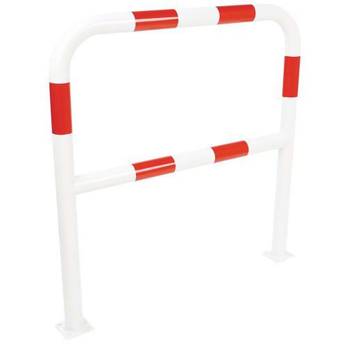 Kovové zábrany Manutan Expert, dĺžka 100 cm, priemer 59 mm