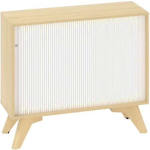 Nízke skrine Alfa Root s roletou, 1 polica, 100 x 45 x 88,7 cm Nízke skrine Alfa Root s roletou, 1 polica, 100 x 45 x 88,7 cm