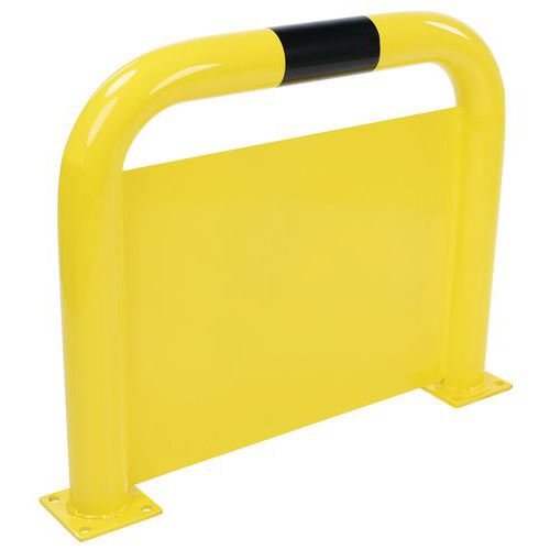 Kovová zábrana s doskou Manutan Expert, stredná, dĺžka 75 cm Kovová zábrana s doskou Manutan Expert, stredná, dĺžka 75 cm