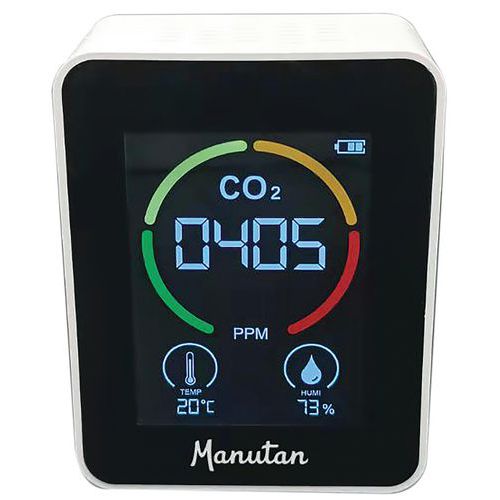 Merač kvality vzduchu Manutan Expert