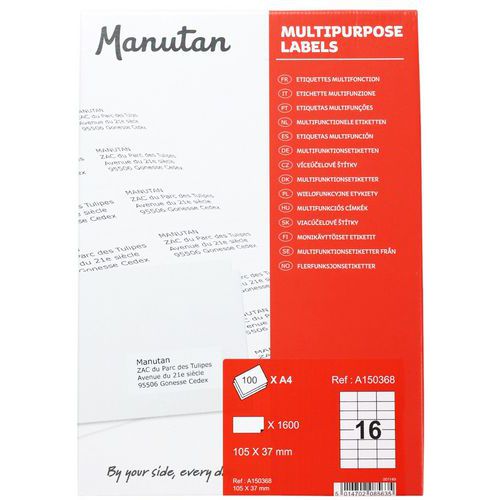 Samolepiace etikety Manutan Expert