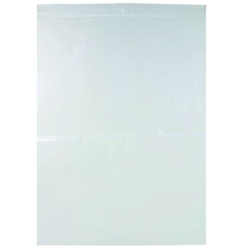Uzatvárateľné vrecúška so zipsom Manutan Expert, 450 x 350 mm, 1 000 ks Uzatvárateľné vrecúška so zipsom Manutan Expert, 450 x 350 mm, 1 000 ks