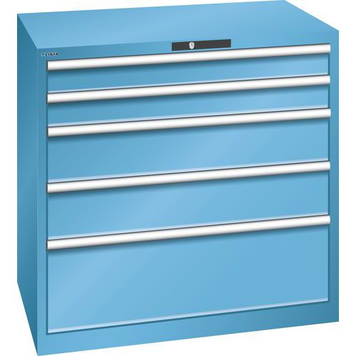 Dielenské zásuvkové skrine Lista, 1023x725x1000 mm, 10 zásuviek, 200kg