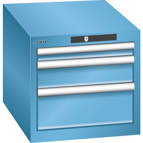 Dielenské zásuvkové skrine Lista, 3 alebo 4 zásuvky