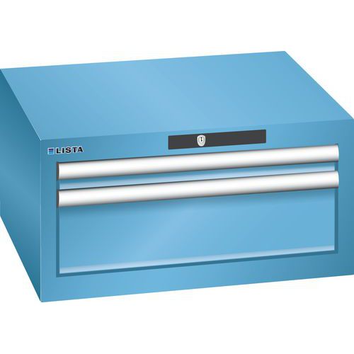 Dielenské zásuvkové skrine Lista, 2 alebo 3 zásuvky