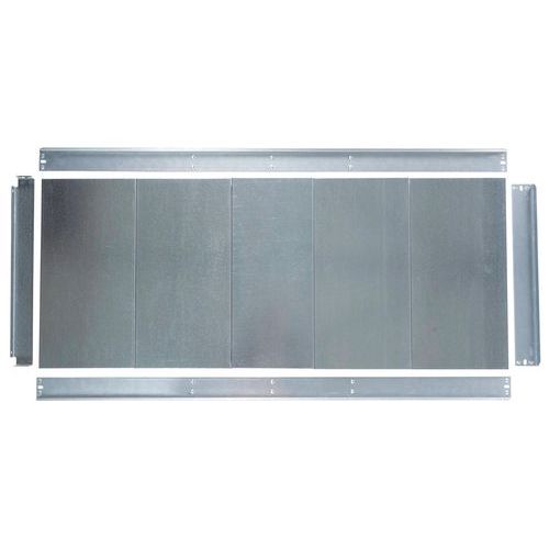 Prídavné police z oceľových panelov, 152,5 cm, 440 kg, pozink