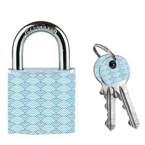 Visací zámok Master Lock 3430EURDWAVE z pevného hliníka, 30 mm