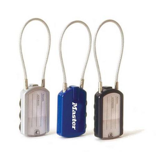Súprava cestovných visacích zámkov na batožiny 4684EURD Master Lock, 30 mm, 6 ks