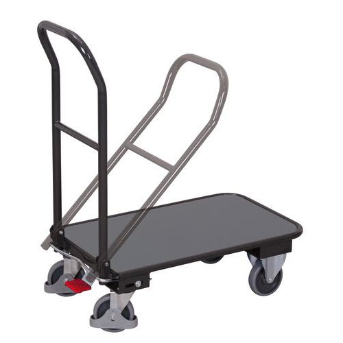 Plošinové vozíky so sklopným madlom, do 250 kg