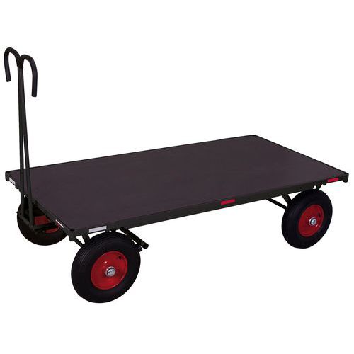 Plošinový vozík s ťažným madlom, do 1 000 - 1 250 kg
