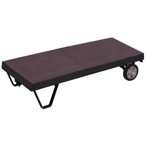 Dvojkolesové transportné plošiny s protišmykovým povrchom, do 1 500 - 3 000 kg