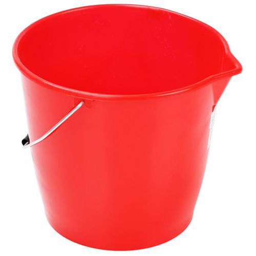 Plastové vedrá Manutan Expert s výlevkou, 12 l Plastové vedrá Manutan Expert s výlevkou, 12 l