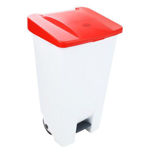 Plastové odpadkové koše Manutan Expert Handy, objem 120 l