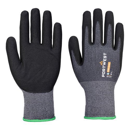 SG Grip15 Eco nitrilové rukavice (12kd), čierna/sivá