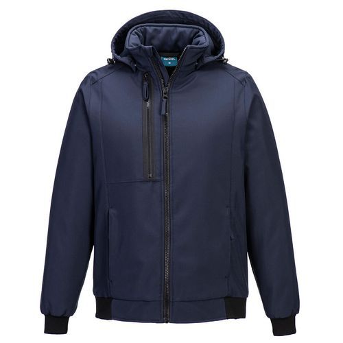 WX2 Eco Zateplený Softshell (2L), tmavo modrá