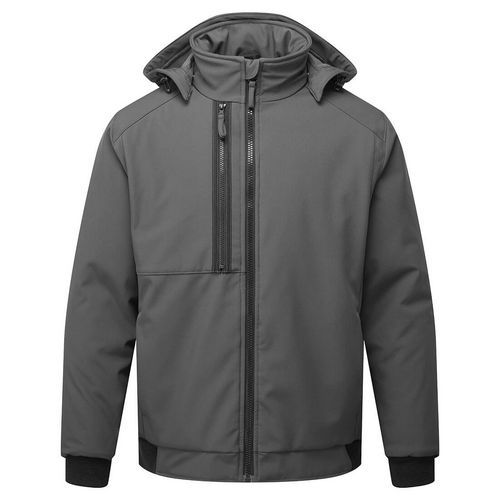 WX2 Eco Zateplený Softshell (2L), sivá