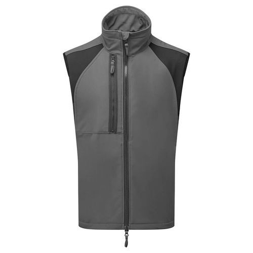 WX2 Eco Softshell Vesta (2L), sivá
