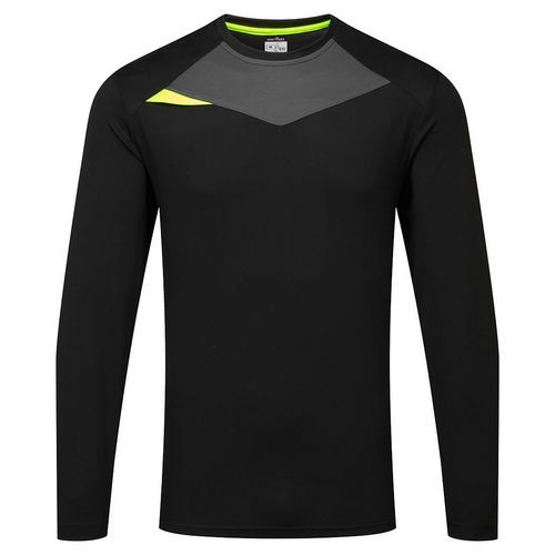 DX4 Tričko L/S, čierna