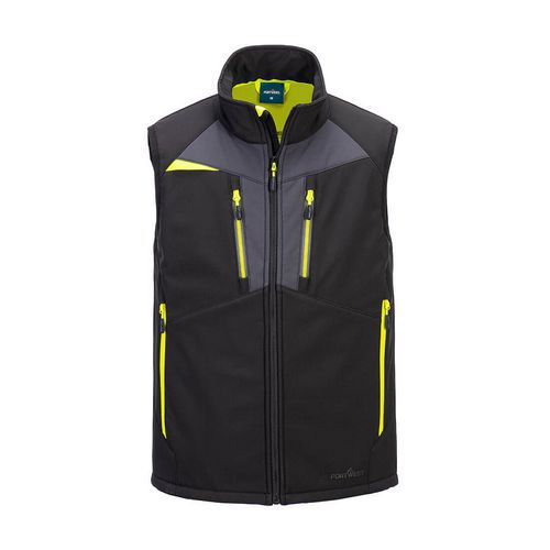 DX4 Softshell vesta (3L), čierna