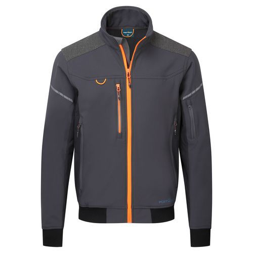 EV4 Softshell bomber bunda (3L), sivá